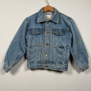 Vintage Women’s London Fog Light Blue Denim Jacket, Size M